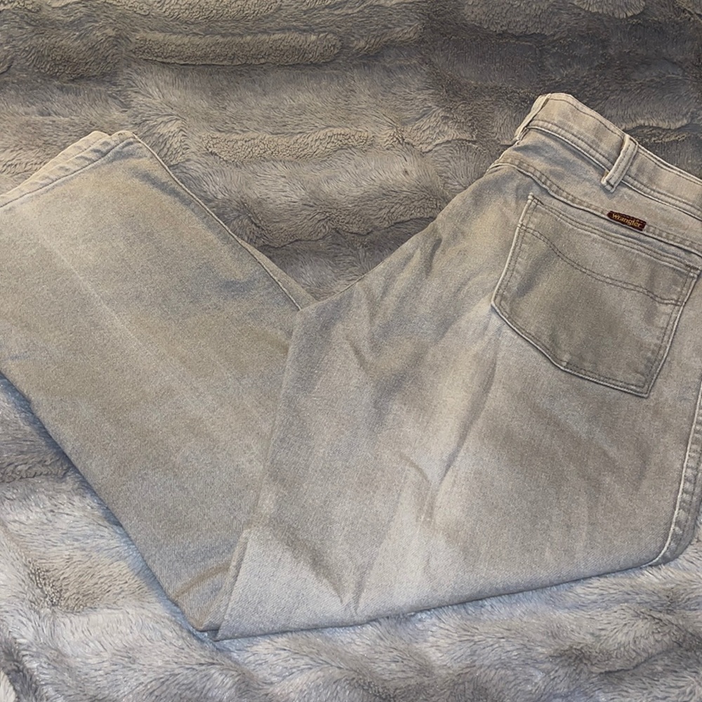 Wrangler Gray jeans Size 38x30